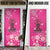 African Women Door Cover Black Beautiful Brave and Bressed - Pink Color - Wonder Print Shop