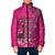 African Women Padded Jacket Black Beautiful Brave and Bressed - Pink Color - Wonder Print Shop