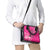 African Women Shoulder Handbag Black Beautiful Brave and Bressed - Pink Color - Wonder Print Shop
