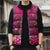 African Women Sleeveless Puffer Jacket Black Beautiful Brave and Bressed - Pink Color - Wonder Print Shop