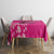 African Women Tablecloth Black Beautiful Brave and Bressed - Pink Color - Wonder Print Shop