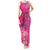 African Women Tank Maxi Dress Black Beautiful Brave and Bressed - Pink Color - Wonder Print Shop