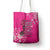 African Women Tote Bag Black Beautiful Brave and Bressed - Pink Color - Wonder Print Shop
