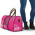 African Women Travel Bag Black Beautiful Brave and Bressed - Pink Color - Wonder Print Shop