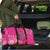 African Women Travel Bag Black Beautiful Brave and Bressed - Pink Color - Wonder Print Shop