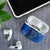 African Women AirPods Case Black Beautiful Brave and Bressed - Blue Color - Wonder Print Shop