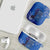 African Women AirPods Case Black Beautiful Brave and Bressed - Blue Color - Wonder Print Shop