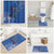 African Women Bathroom Set Black Beautiful Brave and Bressed - Blue Color - Wonder Print Shop