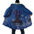 African Women Cloak Black Beautiful Brave and Bressed - Blue Color - Wonder Print Shop