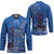 African Women Hockey Jersey Black Beautiful Brave and Bressed - Blue Color - Wonder Print Shop
