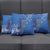African Women Pillow Cover Black Beautiful Brave and Bressed - Blue Color - Wonder Print Shop