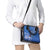African Women Shoulder Handbag Black Beautiful Brave and Bressed - Blue Color - Wonder Print Shop