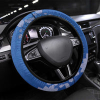 African Women Steering Wheel Cover Black Beautiful Brave and Bressed - Blue Color - Wonder Print Shop