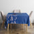 African Women Tablecloth Black Beautiful Brave and Bressed - Blue Color - Wonder Print Shop
