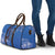 African Women Travel Bag Black Beautiful Brave and Bressed - Blue Color - Wonder Print Shop