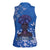 African Women Women Sleeveless Polo Shirt Black Beautiful Brave and Bressed - Blue Color - Wonder Print Shop