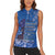 African Women Women Sleeveless Polo Shirt Black Beautiful Brave and Bressed - Blue Color - Wonder Print Shop