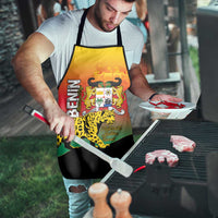 Benin National Day Apron Leopard With Coat Of Arms - Wonder Print Shop