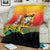 Benin National Day Blanket Leopard With Coat Of Arms - Wonder Print Shop