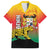 Personalized Benin National Day Family Matching Long Sleeve Bodycon Dress and Hawaiian Shirt Leopard With Coat Of Arms - Wonder Print Shop