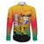Personalized Benin National Day Family Matching Puletasi and Hawaiian Shirt Leopard With Coat Of Arms - Wonder Print Shop
