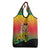 Benin National Day Grocery Bag Leopard With Coat Of Arms - Wonder Print Shop