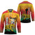 Personalized Benin National Day Hockey Jersey Leopard With Coat Of Arms - Wonder Print Shop