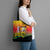 Benin National Day Tote Bag Leopard With Coat Of Arms - Wonder Print Shop