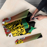 Benin National Day Umbrella Leopard With Coat Of Arms - Wonder Print Shop