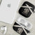 Jamaica AirPods Case Coat Of Arms With Rastafarian Lion Silver Color - Wonder Print Shop