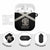 Jamaica AirPods Case Coat Of Arms With Rastafarian Lion Silver Color - Wonder Print Shop