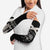 Personalized Jamaica Arm Sleeves Coat Of Arms With Rastafarian Lion Silver Color - Wonder Print Shop
