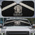 Jamaica Auto Sun Shade Coat Of Arms With Rastafarian Lion Silver Color - Wonder Print Shop