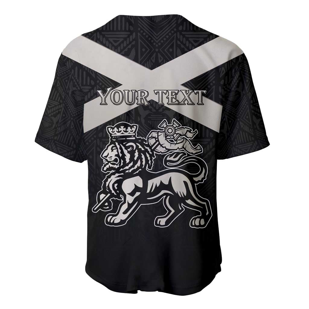 Personalized Jamaica Baseball Jersey Coat Of Arms With Rastafarian Lion Silver Color - Wonder Print Shop
