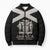 Personalized Jamaica Bomber Puffer Jacket Coat Of Arms With Rastafarian Lion Silver Color - Wonder Print Shop