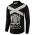 Personalized Jamaica Button Sweatshirt Coat Of Arms With Rastafarian Lion Silver Color - Wonder Print Shop