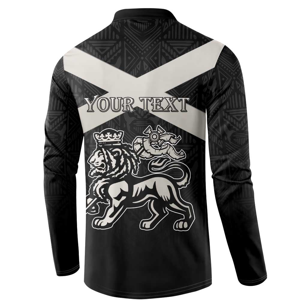 Personalized Jamaica Button Sweatshirt Coat Of Arms With Rastafarian Lion Silver Color - Wonder Print Shop