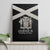 Jamaica Canvas Wall Art Coat Of Arms With Rastafarian Lion Silver Color - Wonder Print Shop