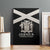 Jamaica Canvas Wall Art Coat Of Arms With Rastafarian Lion Silver Color - Wonder Print Shop