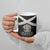 Personalized Jamaica Ceramic Mug Coat Of Arms With Rastafarian Lion Silver Color - Wonder Print Shop
