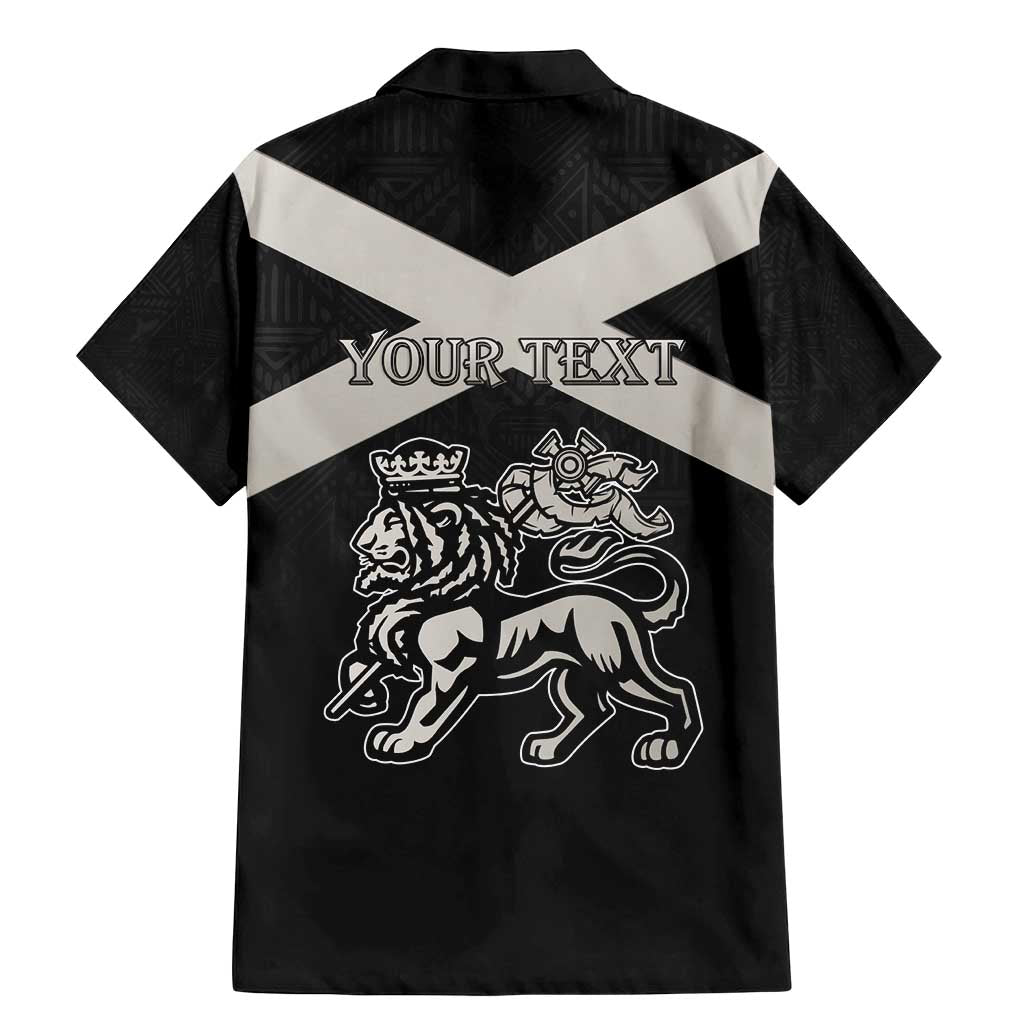 Personalized Jamaica Family Matching Mermaid Dress and Hawaiian Shirt Coat Of Arms With Rastafarian Lion Silver Color - Wonder Print Shop