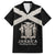 Personalized Jamaica Family Matching Short Sleeve Bodycon Dress and Hawaiian Shirt Coat Of Arms With Rastafarian Lion Silver Color - Wonder Print Shop