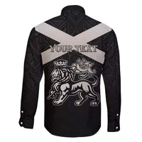 Personalized Jamaica Family Matching Short Sleeve Bodycon Dress and Hawaiian Shirt Coat Of Arms With Rastafarian Lion Silver Color - Wonder Print Shop