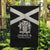 Jamaica Garden Flag Coat Of Arms With Rastafarian Lion Silver Color - Wonder Print Shop