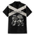 Personalized Jamaica Hawaiian Shirt Coat Of Arms With Rastafarian Lion Silver Color - Wonder Print Shop