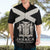 Personalized Jamaica Hawaiian Shirt Coat Of Arms With Rastafarian Lion Silver Color - Wonder Print Shop