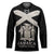 Personalized Jamaica Hockey Jersey Coat Of Arms With Rastafarian Lion Silver Color - Wonder Print Shop