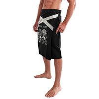 Personalized Jamaica Lavalava Coat Of Arms With Rastafarian Lion Silver Color - Wonder Print Shop