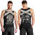 Personalized Jamaica Men Tank Top Coat Of Arms With Rastafarian Lion Silver Color - Wonder Print Shop