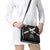 Jamaica Shoulder Handbag Coat Of Arms With Rastafarian Lion Silver Color - Wonder Print Shop